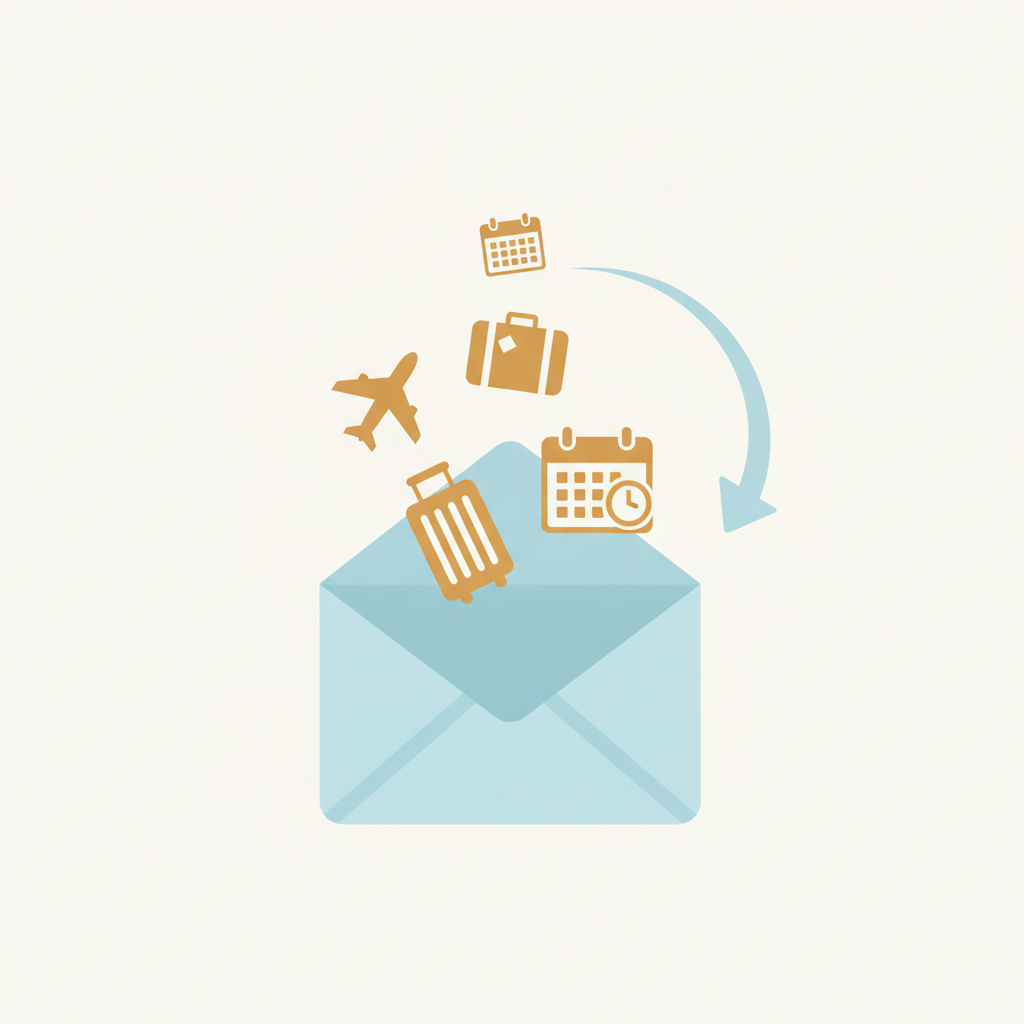 What Actually Happens When You Forward a Booking Confirmation