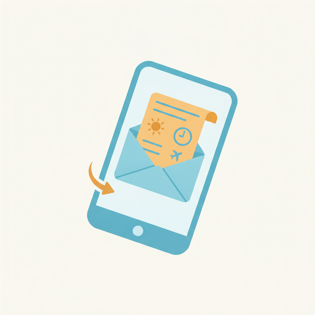 Why a Daily Itinerary Email Beats Checking Five Apps While You Travel