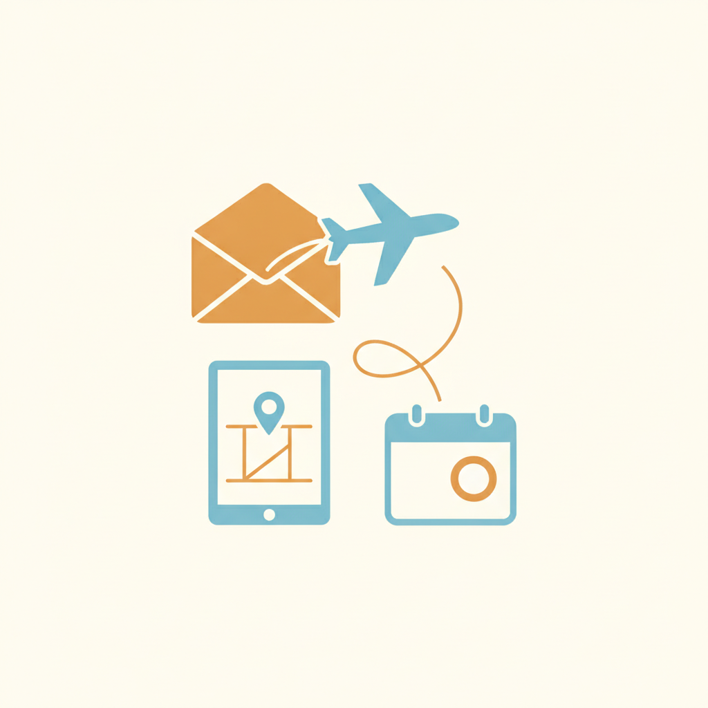 How to Use Booking Confirmation Emails to Build Your Travel Itinerary (Automatically)